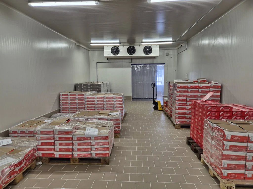 хладилни камери за млечни продукти