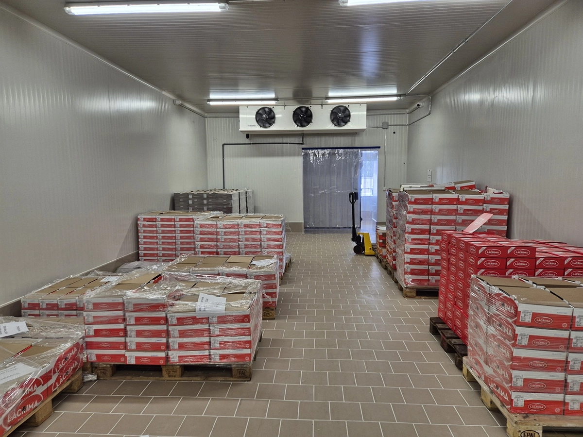 хладилни камери за млечни продукти